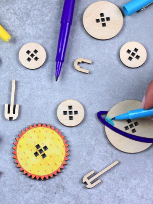 Diy Spinning Top Kit - Solar System