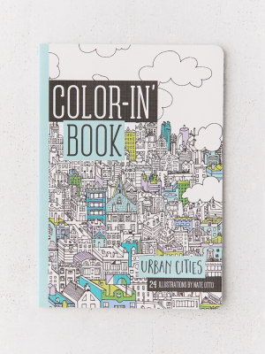 Urban Cities Coloring Book
