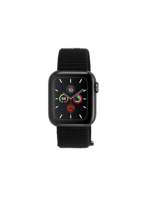 Case-mate Nylon Apple Watch Strap - Black 42-44mm