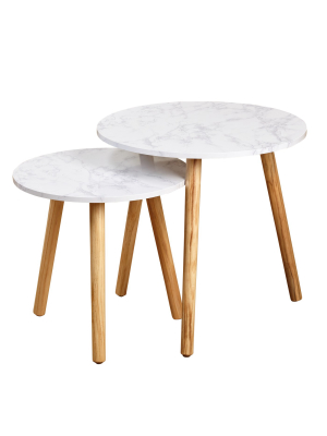 Darcy Nesting Table - Natural - Buylateral