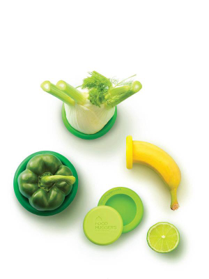 Fresh Green Food Huggers Set Of 5