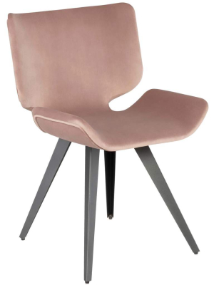 Astra Dining Chair, Blush