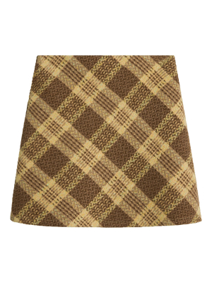 'charlotte' Plaid Mini Skirt (2 Colors)