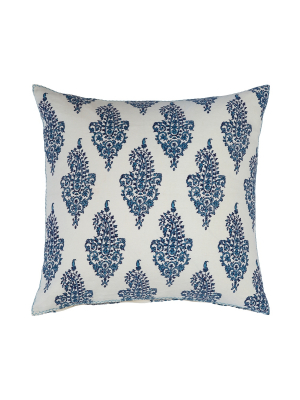 John Robshaw Visala Lapis Pillow Cover