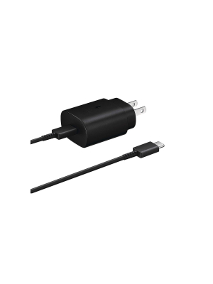 Samsung 25w Usb-c Super Fast Charging Wall Charger With Usb C To C Cable - Bulk Packing