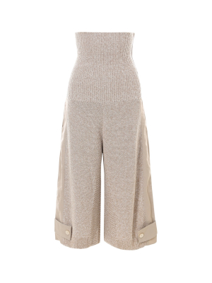 Stella Mccartney Wide Leg Knit Pants