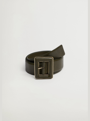 Square Buckle Belt