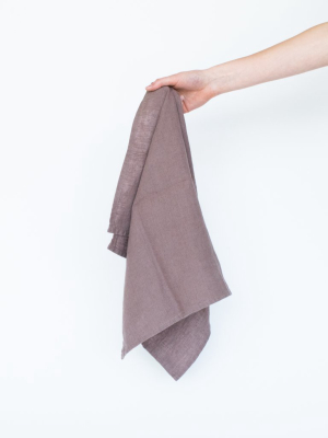 Ashes Linen Towel