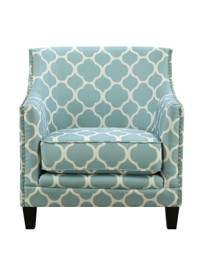 Deena Accent Chair Aqua Blue - Picket House Furnishings