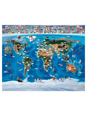 Walltastic Map Of The World Mural