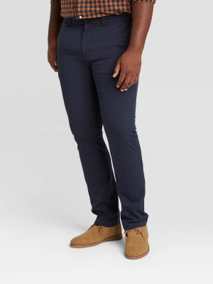 Men's Tall Athletic Fit Hennepin Tech Chino Pants - Goodfellow & Co™