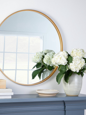 34" Round Decorative Wall Mirror - Threshold™ Designed With Studio Mcgee