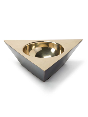 Regina Andrew Metal Triangle Dish