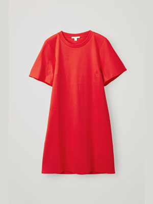 Short-sleeved Jersey Dress