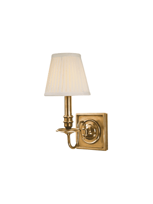 Sheldrake 1 Light Wall Sconce Aged Brass