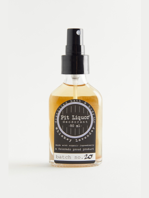 Distilled Bath & Body Pit Liquor Natural Spray Deodorant