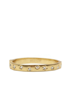 Pave Multi Shape Bangle