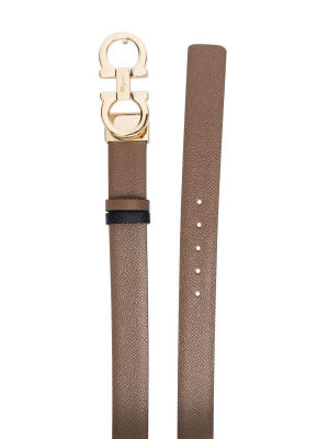 Salvatore Ferragamo Gancini Reversible Belt