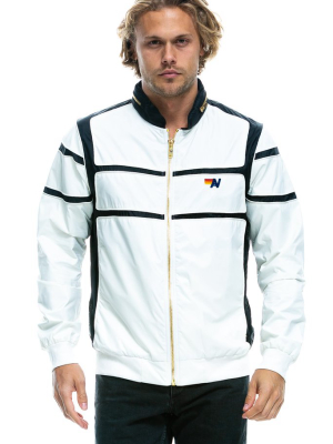 Men's Racer Jacket - White