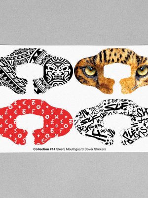 Mouthguard Cover Stickers Collection #14