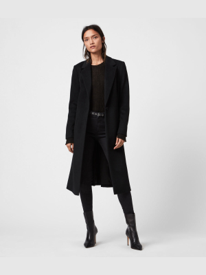 Wade Wool-silk Blend Coat Wade Wool-silk Blend Coat