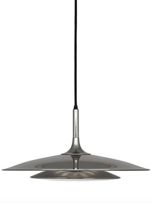 Axiom Pendant Polished Nickel