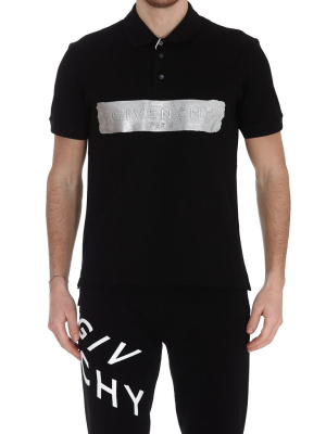 Givenchy Logo Band Polo Shirt