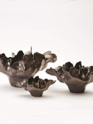 Global Views Meteor Bronze Bowl