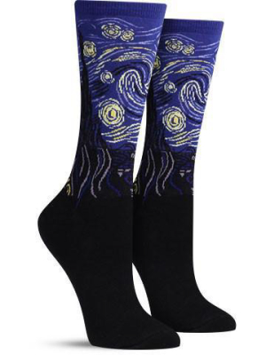 Starry Night Socks | Womens