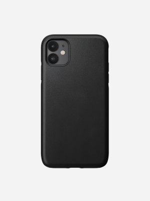 Modern Leather Case | Iphone 11 | Black