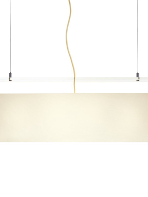 Tube Top Pendant Light: Large