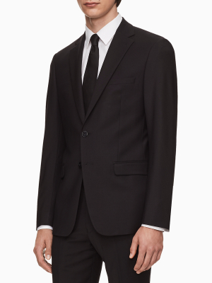 Skinny Fit Black Suit Jacket