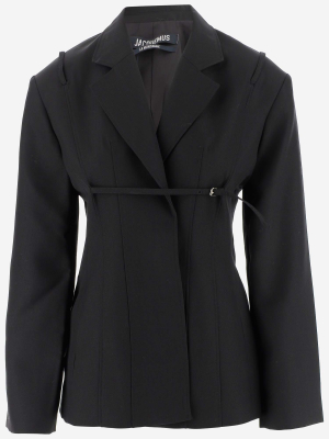 Jacquemus La Montagne Fitted Suit Jacket