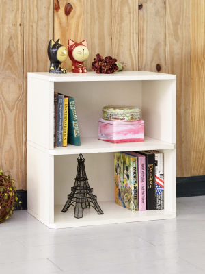 24" Webster 2 Shelf Eco Friendly Bookcase And Storage Shelf - Way Basics