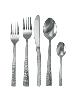 20pc Stainless Steel Baily Silverware Set Silver - Megachef