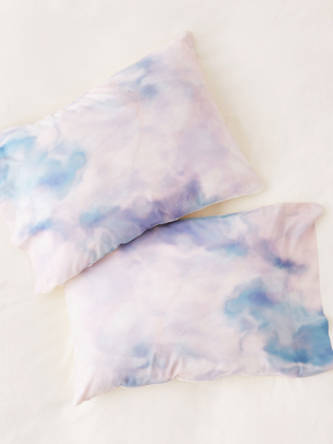 Chelsea Victoria For Deny Unicorn Marble Pillowcase Set