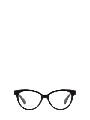 Gucci Eyewear Cat Eye Frame Glasses