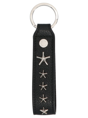 Jimmy Choo Star Embellished Keyring