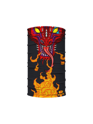 Fire Breathing Dragon Kids Neck Gaiter