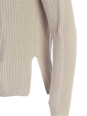 Max Mara Ribbed Round-neck Sweater