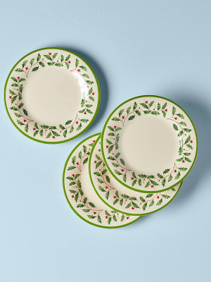 Holiday™ 4-piece Melamine Accent Plate Set