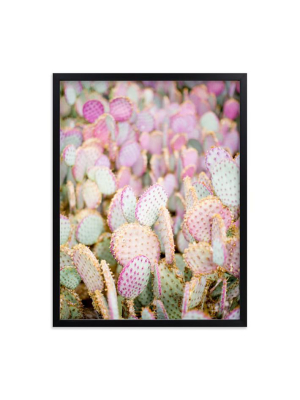 Minted For West Elm - Pink Cacti