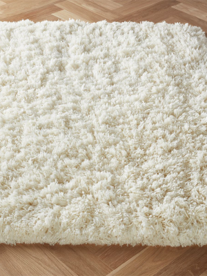 Stratus Ivory Shag Rug