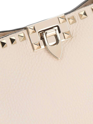 Valentino Garavani Rockstud Hobo Shoulder Bag