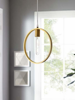 Orion Brass Ceiling Pendant Light