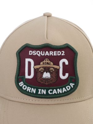 Dsquared2 Logo Patch Baseball Cap