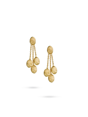 Marco Bicego® Siviglia Collection 18k Yellow Gold Three Strand Earrings