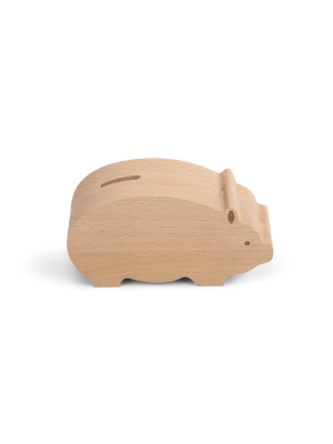 Demdaco Natural Baby - Piggy Bank 6 X 3 - Brown