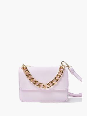 Flap-top Crossbody Bag