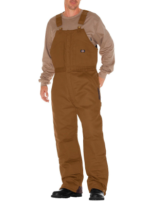 Dickies Men's Duck Insulated Bib Overall